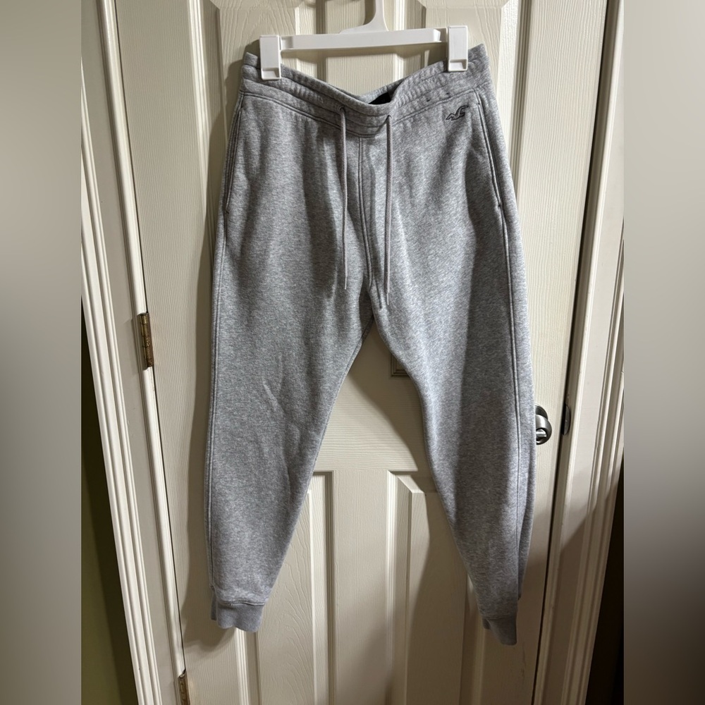 Hollister Gray Sweatpants Relaxed Fit